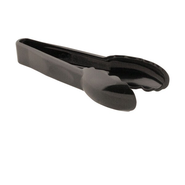 Cambro Tongs , 6"L, Scallop, Blk Plst 6TGS-110 - main